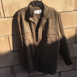 olive drab utility jacket